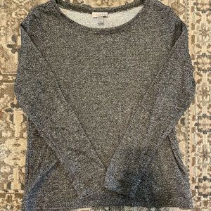LOFT Gray/Silver Sweater